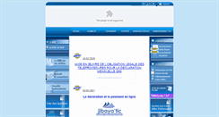 Desktop Screenshot of dge.gov.dz