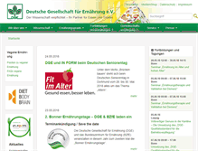 Tablet Screenshot of dge.de